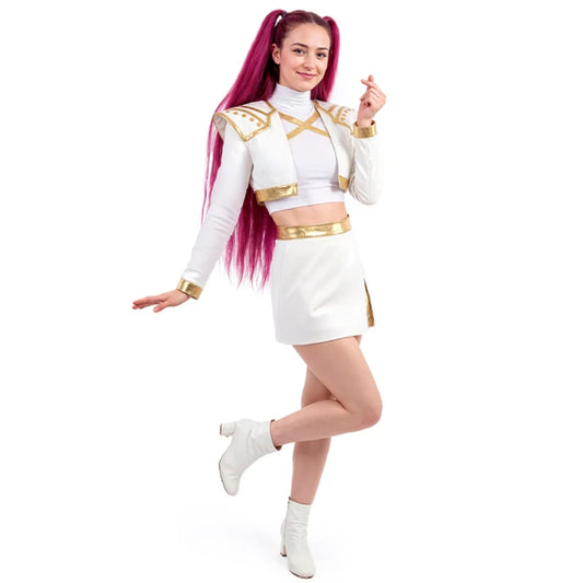 Déguisement Chanteuse K-Pop Blanche Deluxe femme