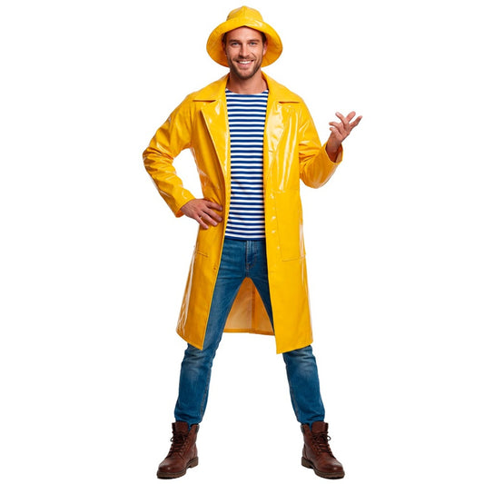 Déguisement Capitaine Pêcheur Jaune adulte