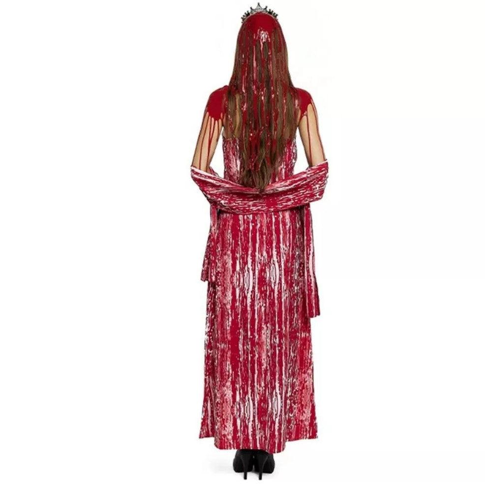 Déguisement de Carrie Reine du Bal Sanglant pour femme