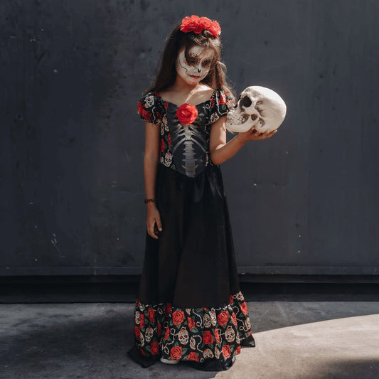 disfraz catrina niña