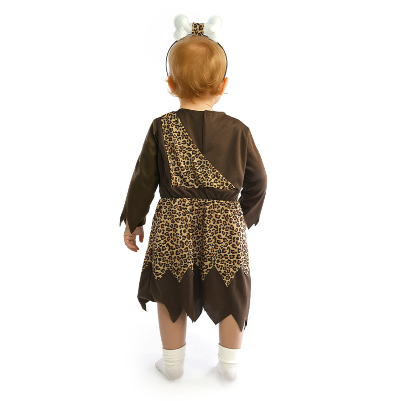 Déguisement Homme des Cavernes Léopard Os bébé