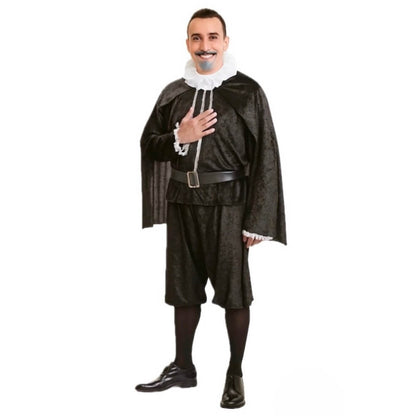 Déguisement Cervantes Noir adulte