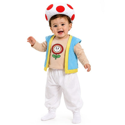 Déguisement de Champignon Toad pour bébé