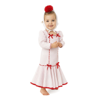 Déguisement Chulapa Madrilène Marisol bébé