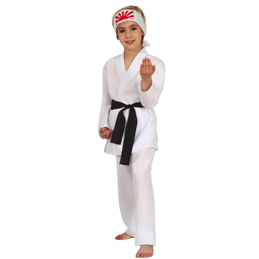 Déguisement de Cobra Kai blanc pour enfant