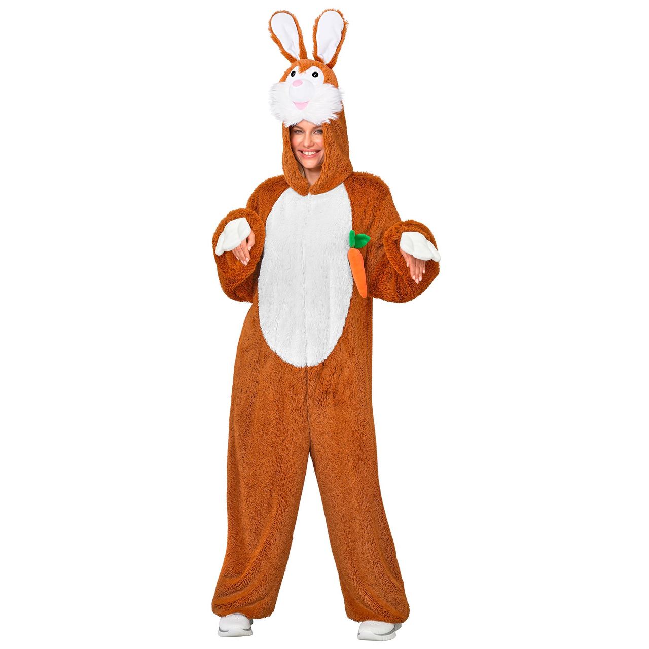 Déguisement de Lapin Peluche pour adulte