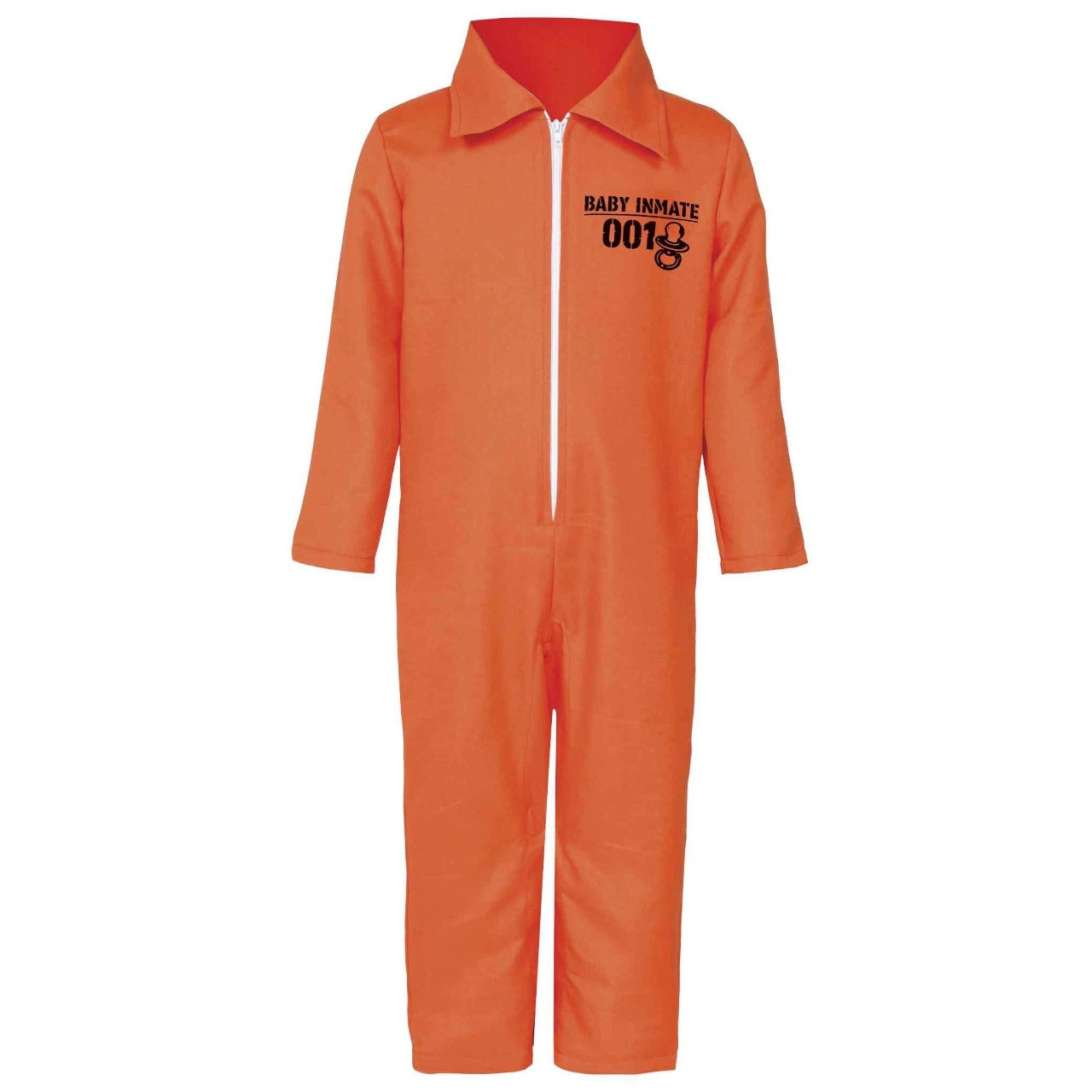 Déguisement Détenu Américain Orange bébé
