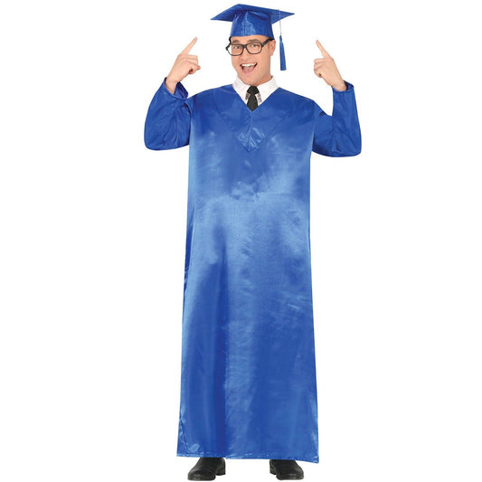 Déguisement Diplômé Bleu adulte