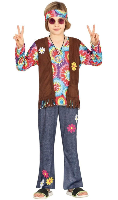 Déguisements de groupe Hippie Happy