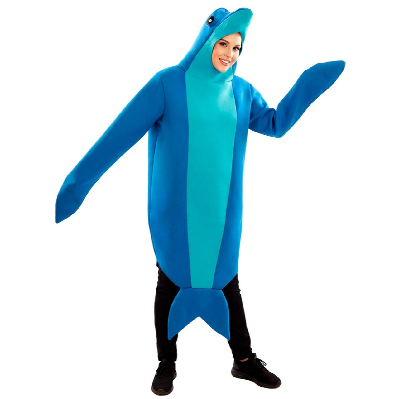 Déguisement Dauphin Bleu adulte