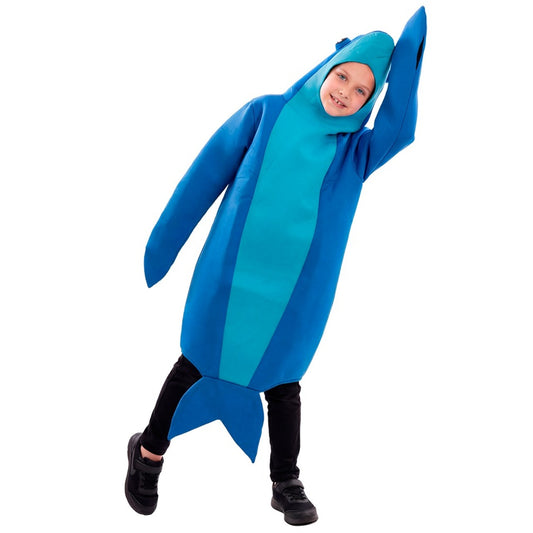 Déguisement Dauphin Bleu enfant