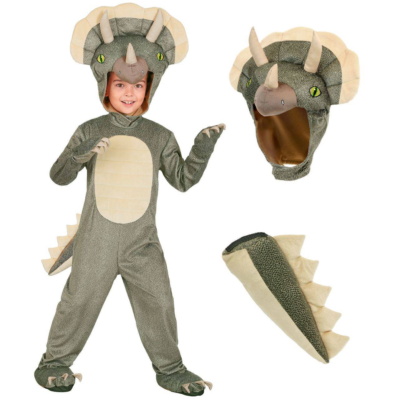Déguisement de Dino Triceratops pour enfant