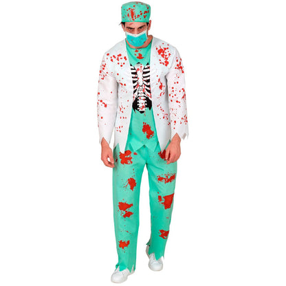Déguisement de docteur zombie pour homme