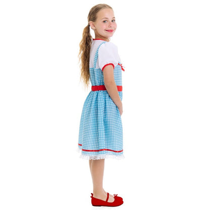 Déguisement de Dorothy à carreaux pour fille