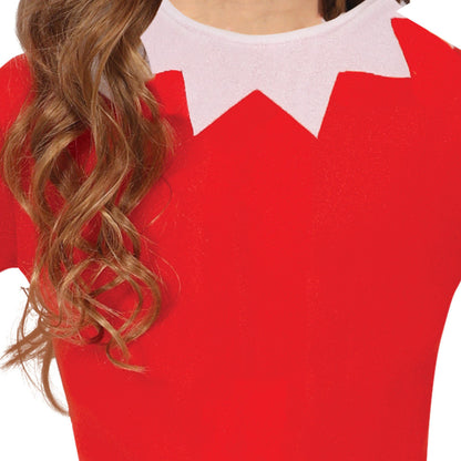 Déguisement de Lutine de Noël espiègle pour fille