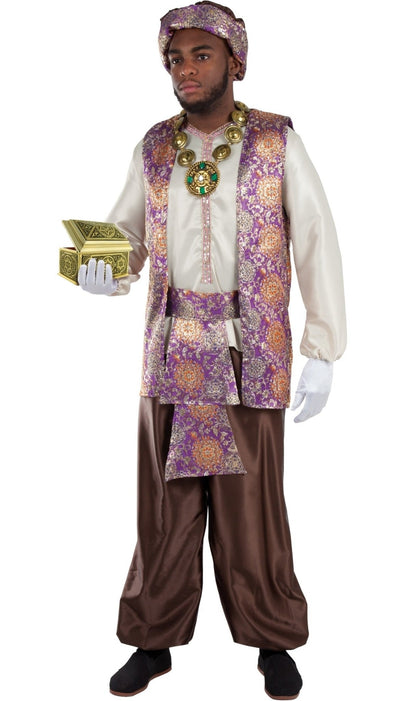 Déguisements de couple Roi Balthazar & Page Royal