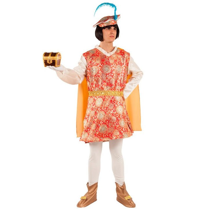 Déguisements de couple Roi Gaspard & Page Royal 