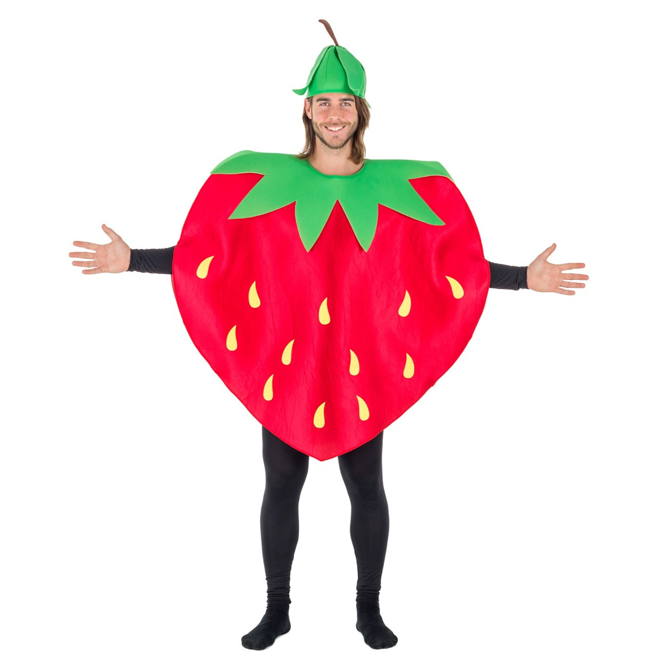 Déguisement de Fraise Amusante pour adulte