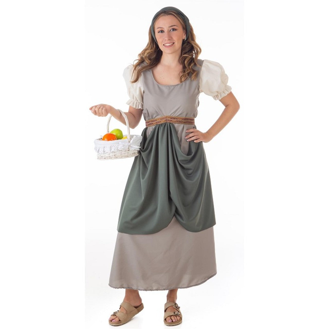 Déguisement Marchande de Fruits Médiévale femme