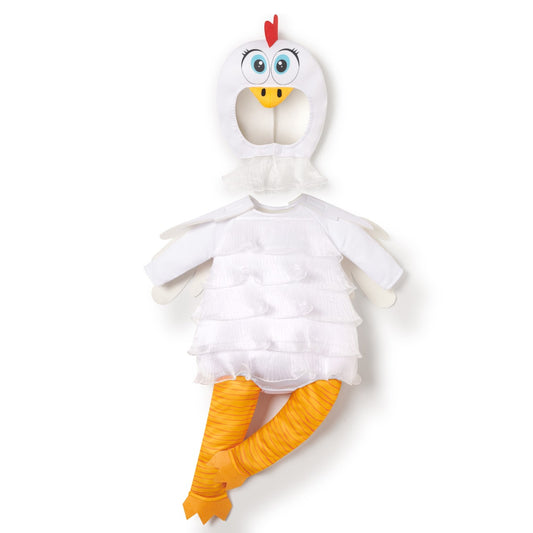 Déguisement de poule blanche pour bébé