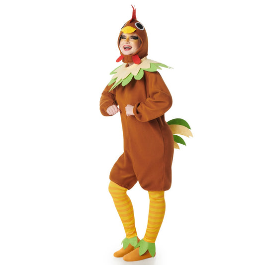 Déguisement de Poule Marron pour adulte