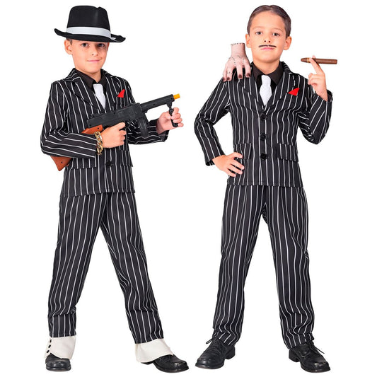 Déguisement de Gangster Sombre Gomez pour enfant