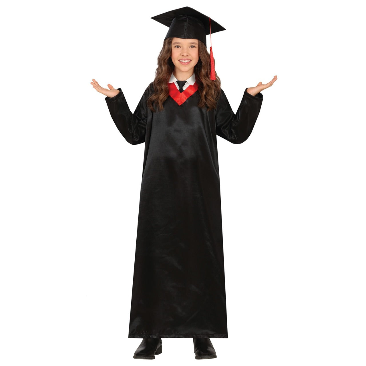 Déguisement Diplômé Classique Rouge enfant