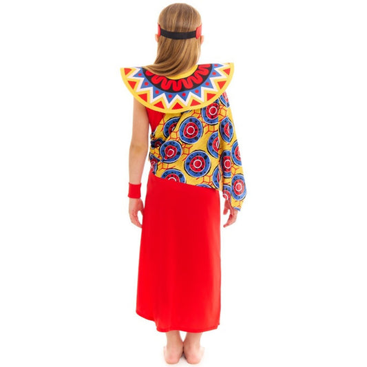 Déguisement Guerrière Tribu Masai pour fille