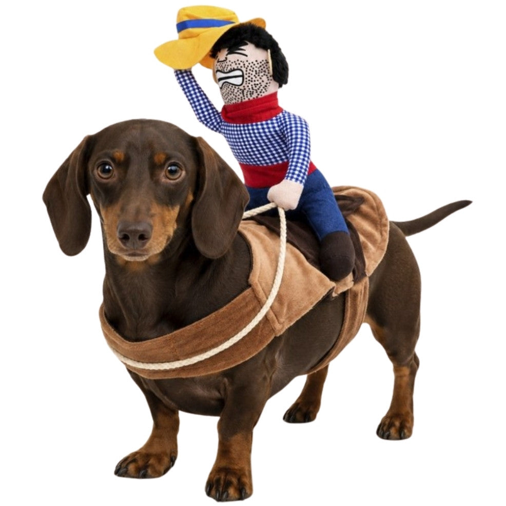 Déguisement de cavalier pour animal de compagnie