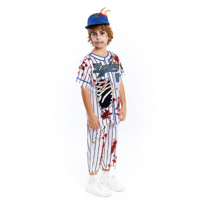 Déguisement de joueur de baseball zombie pour enfant