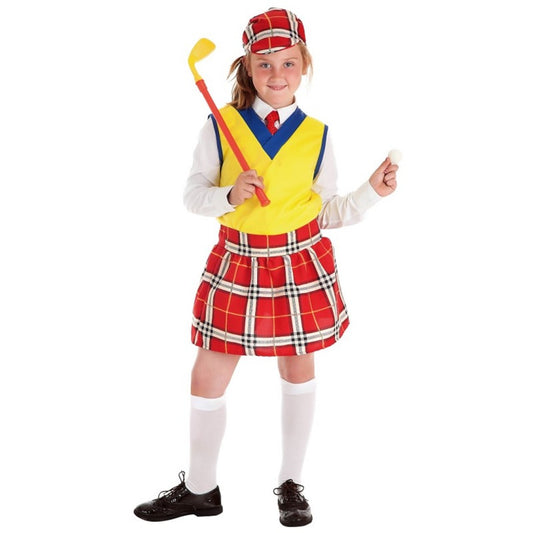Déguisement joueur de golf pour fille