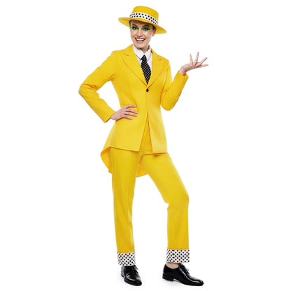Déguisement The Mask Jaune femme