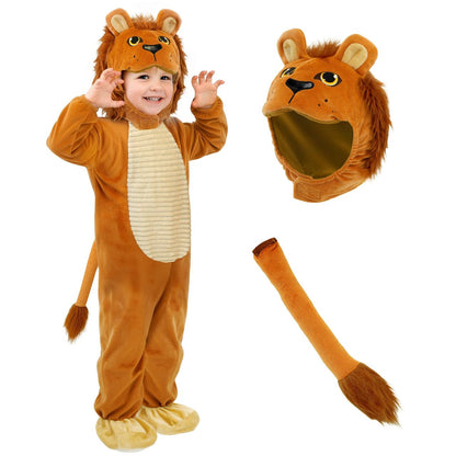 Déguisement de lion doux pour bébé