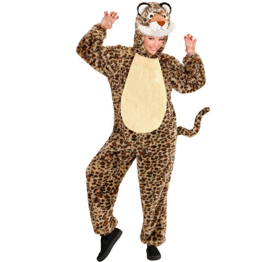 Déguisement Léopard Peluche Douce pour adulte