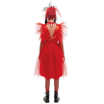 Déguisement de Lydia Mariée Rouge pour femme