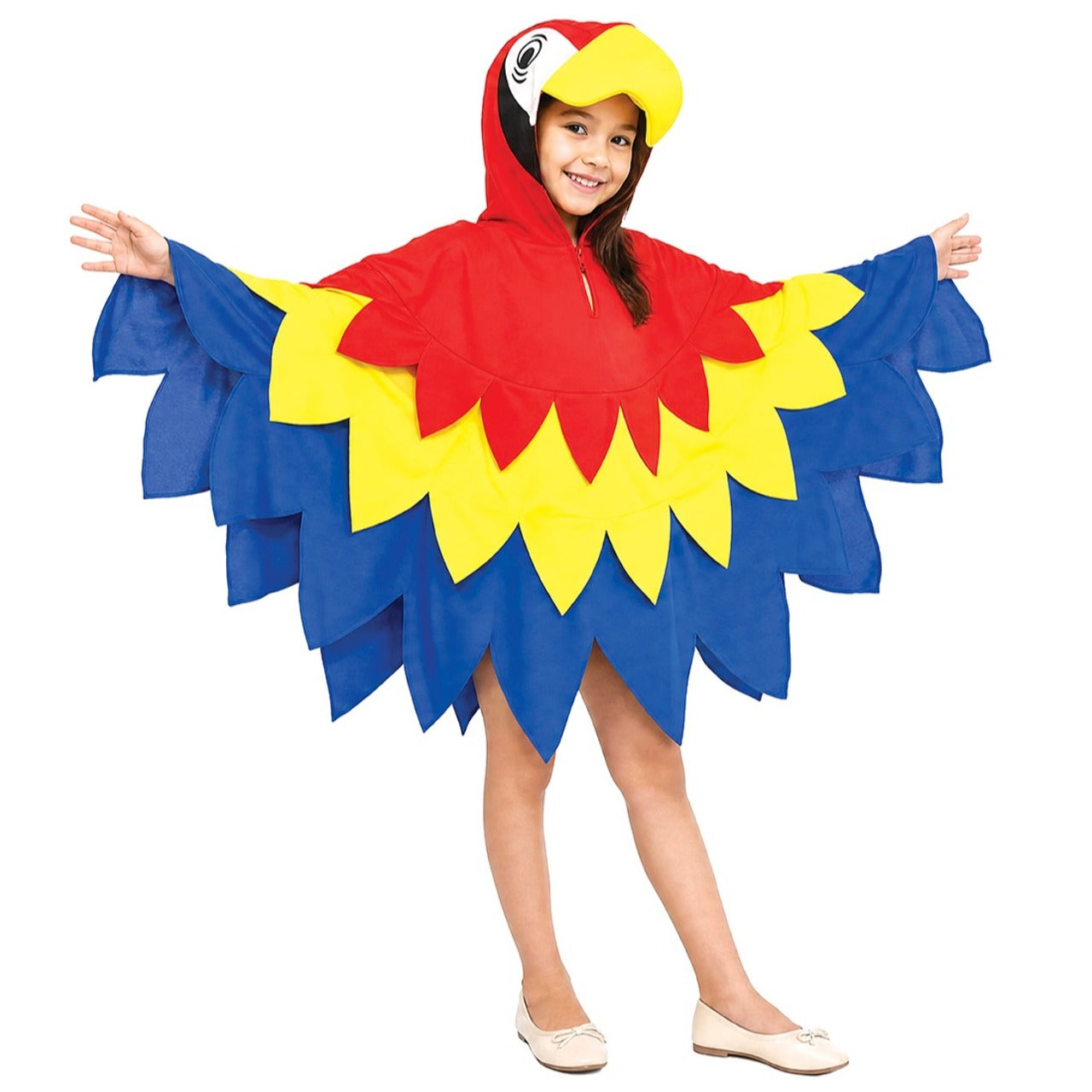 Déguisement de Perroquet Poncho enfant