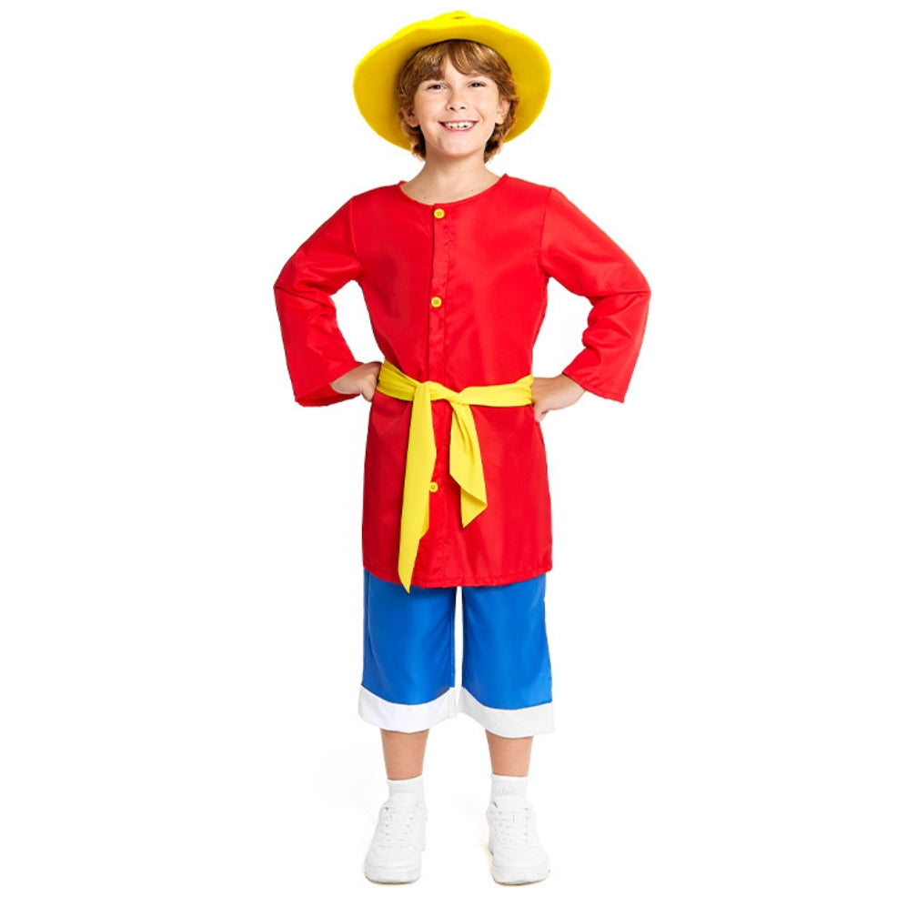 Déguisement Luffy One Piece Aventurier enfant