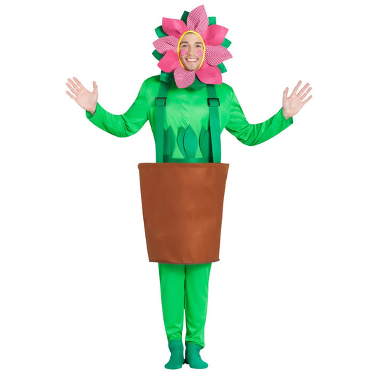 Déguisement de Pot de Fleurs pour adulte