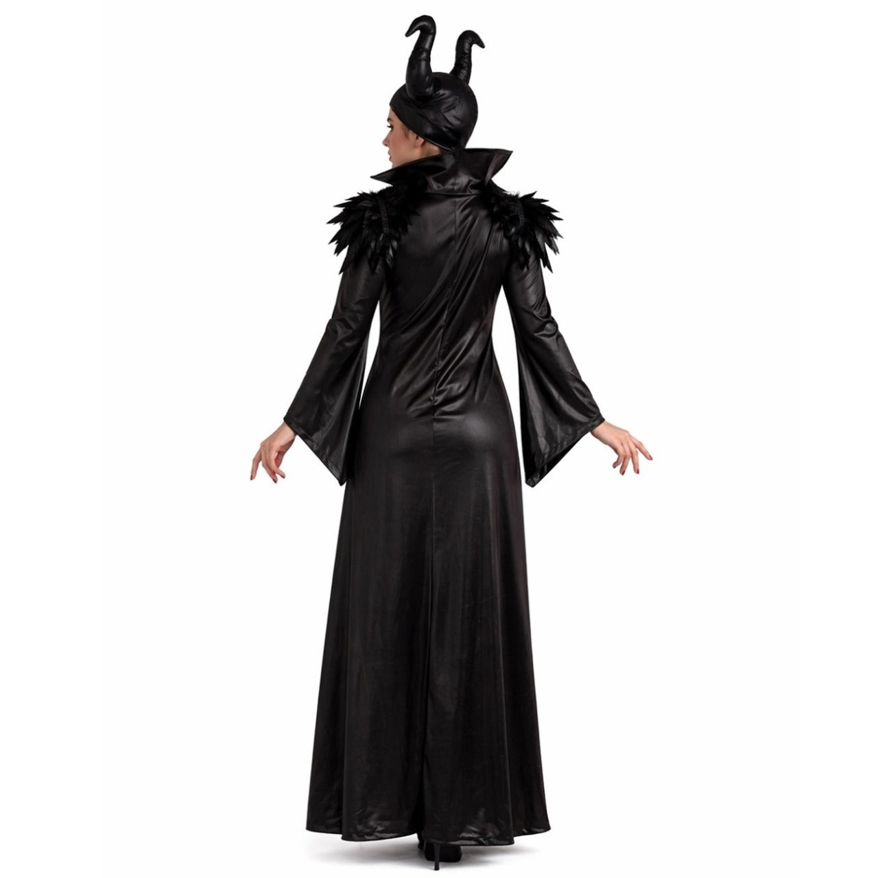 Déguisement Maléfique Plumes femme