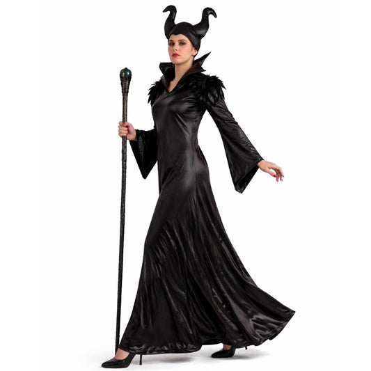 Déguisement Maléfique Plumes femme