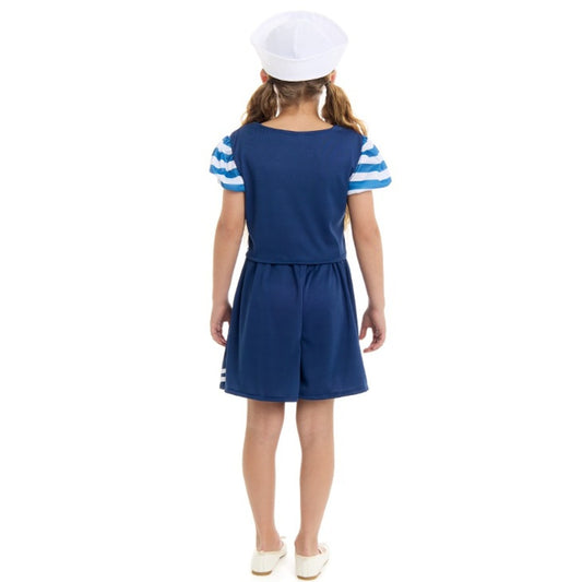 Déguisement Marin Bleu pour fille
