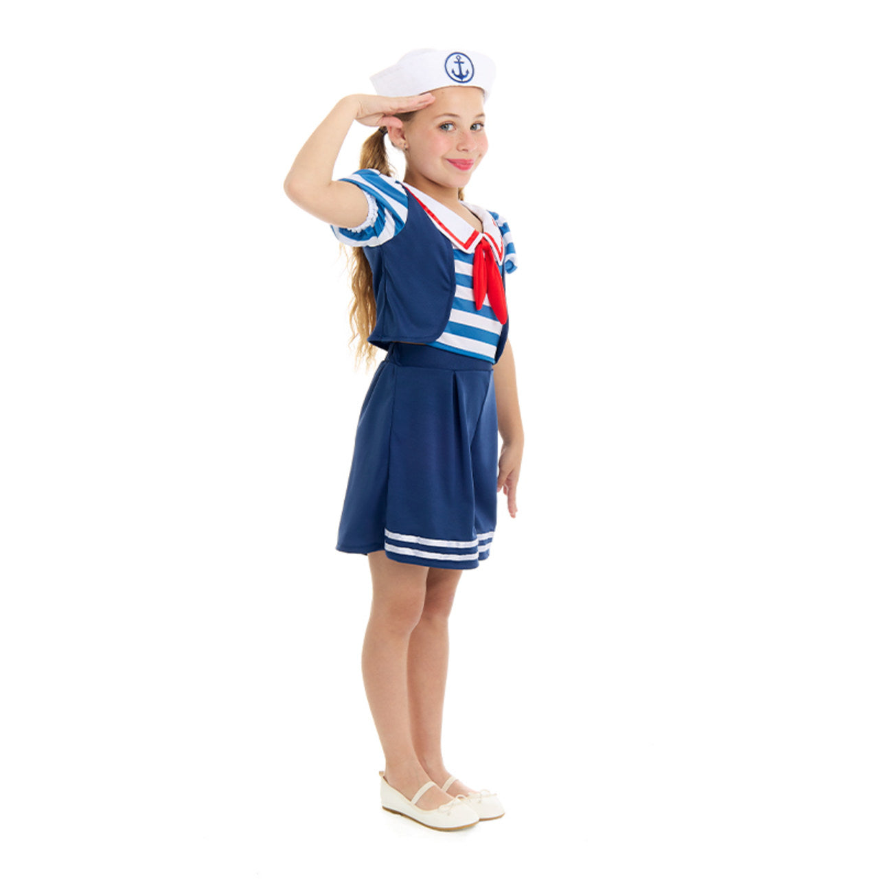 Déguisement Marin Bleu pour fille