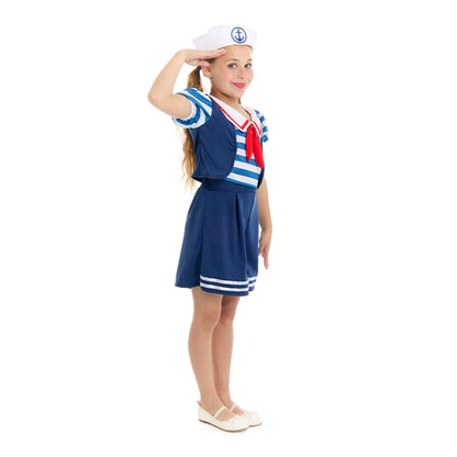 Déguisement Marin Bleu pour fille
