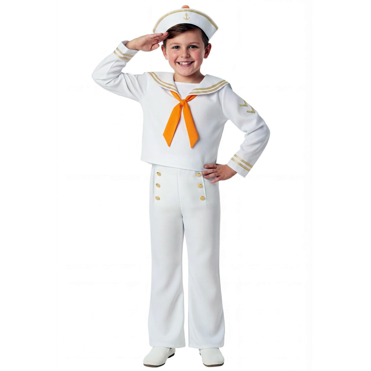 Déguisement Marin Blanc enfant