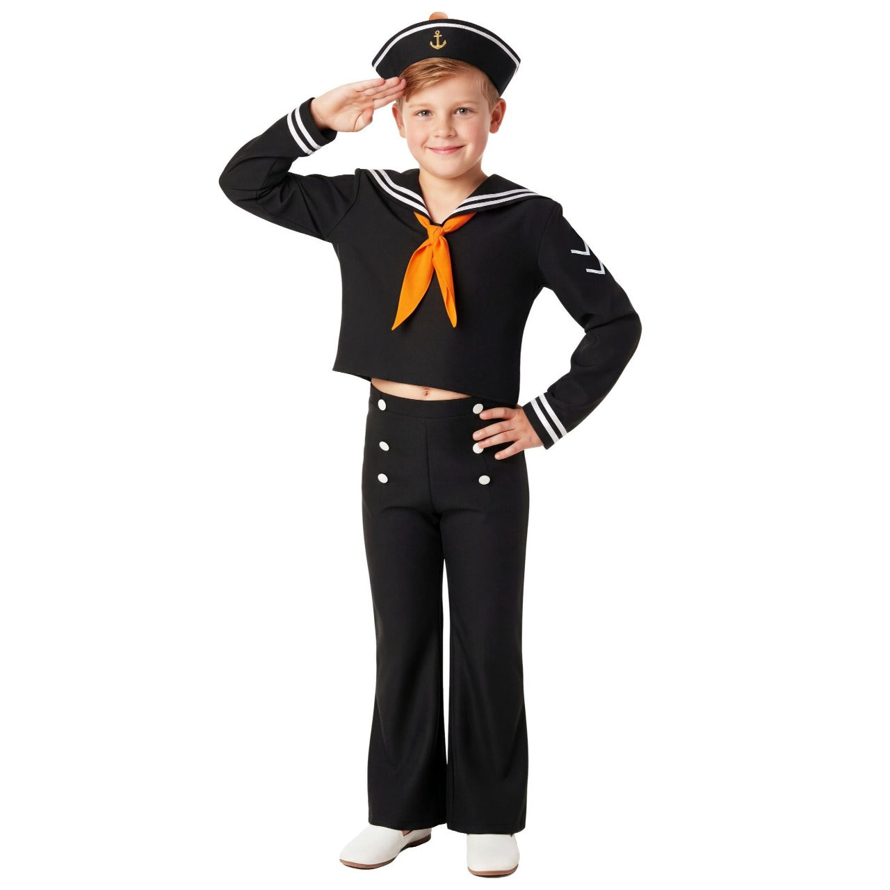 Déguisement Marin Noir enfant