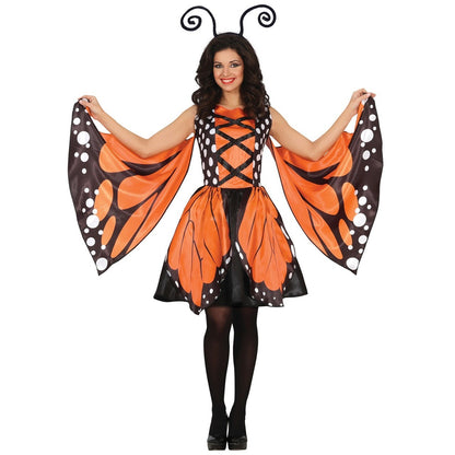 Déguisement de Papillon Orange pour femme
