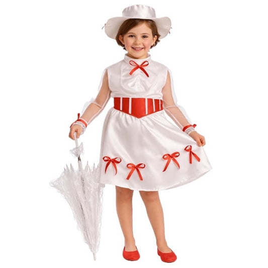 Déguisement de Nounou Poppins Magique pour fille