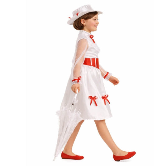 Déguisement de Nounou Poppins Magique pour fille