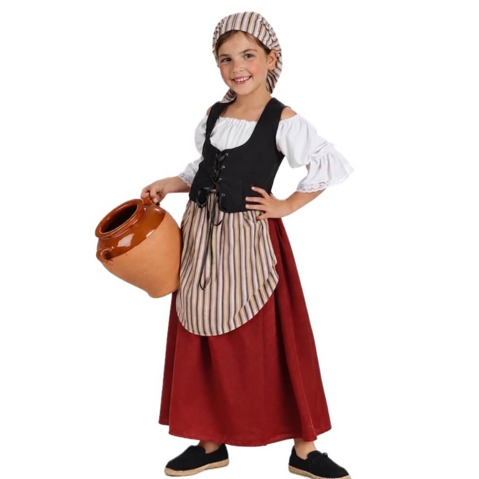 Déguisement Aubergiste Constance enfant
