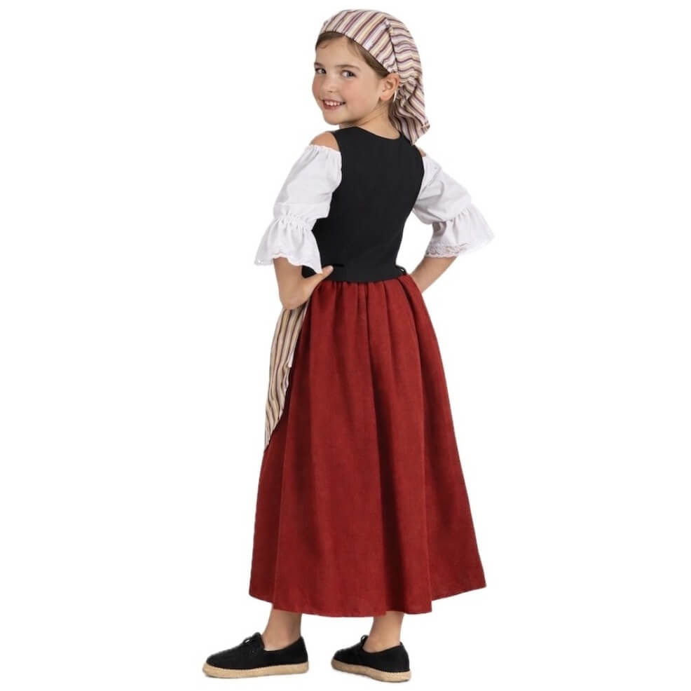 Déguisement Aubergiste Constance enfant